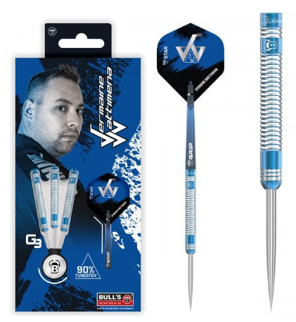 BULL'S DE - Jermaine Wattimena - G3 - 90% Tungsten - Steel Tip Darts (STOCK ITEM)