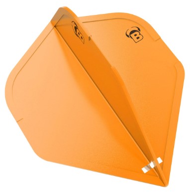 BULL'S DE - Dragon Flight - Moulded Flight - Standard - Orange