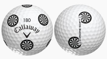 Callaway - Chrome Soft - Truvis - Dartboard - Number 180