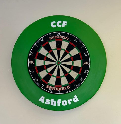 Designa Heavy Duty Dartboard Surround - Plain - Personalised