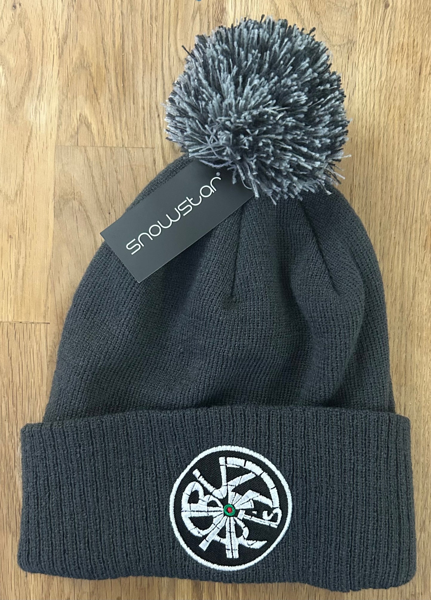 Buzz Darts - Pom Pom Winter Hat - Dark Grey