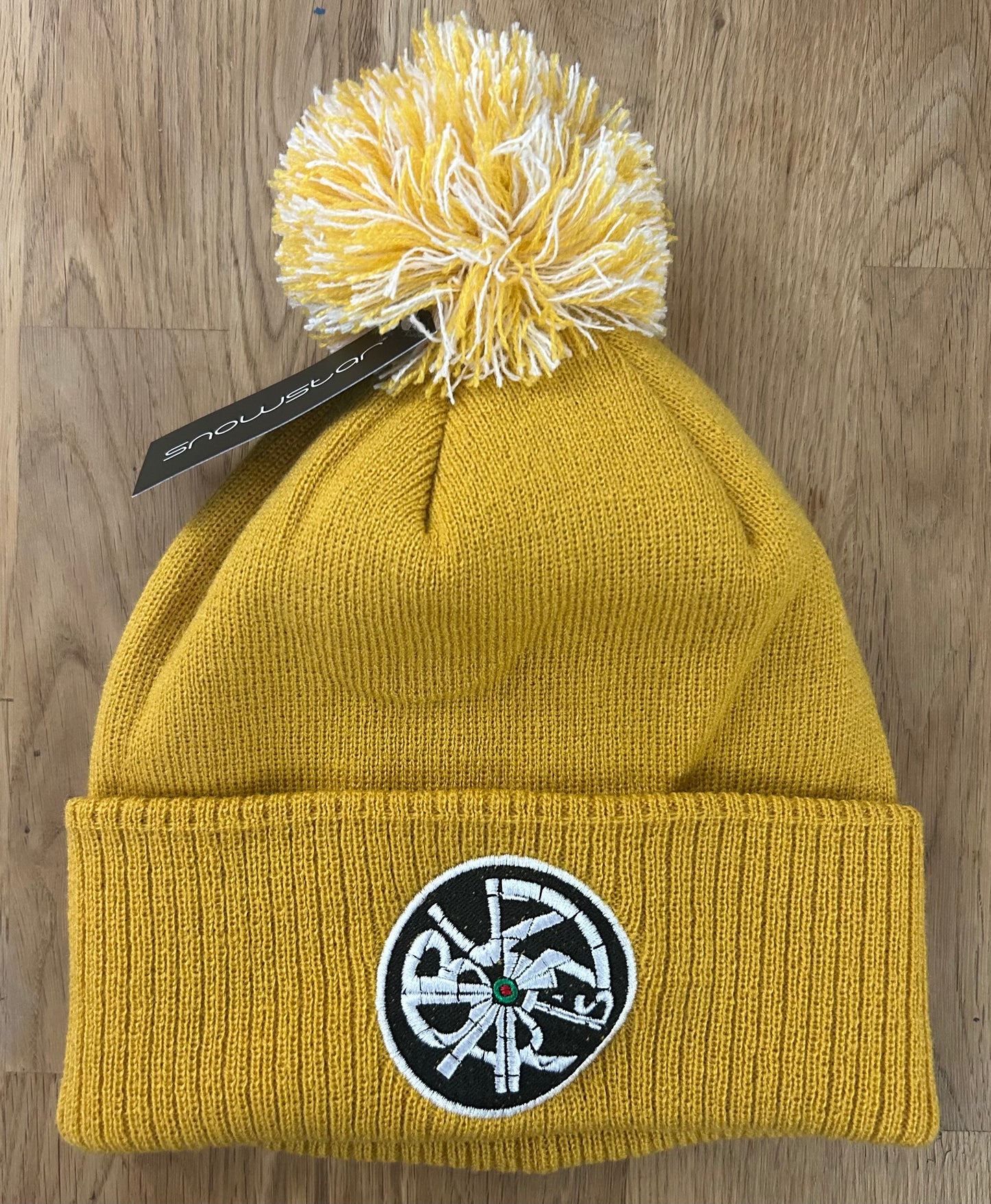 Buzz Darts - Pom Pom Winter Hat - Mustard