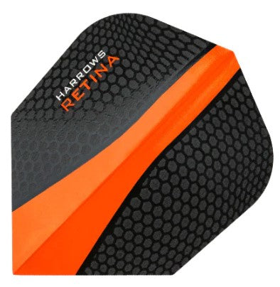 Harrows - Dart Flights - Retina - Standard No.6 - Orange