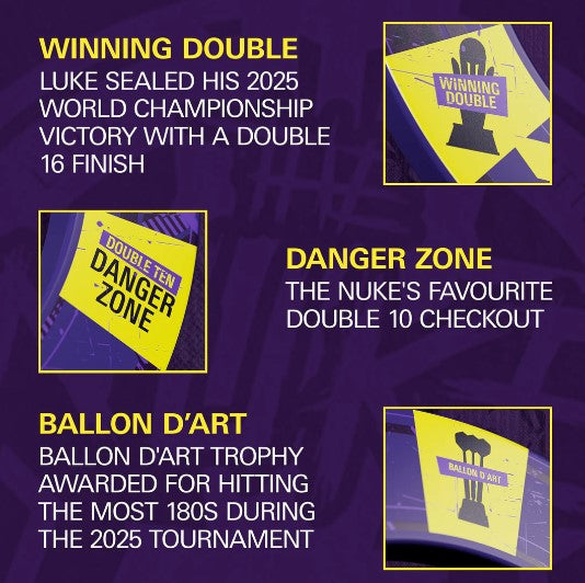 Target - Luke Littler - World Champion Surround and TOR Board Bundle (STOCK ITEM)