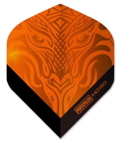 Pentathlon - Dart Flights - HD150 - Metallic - Orange