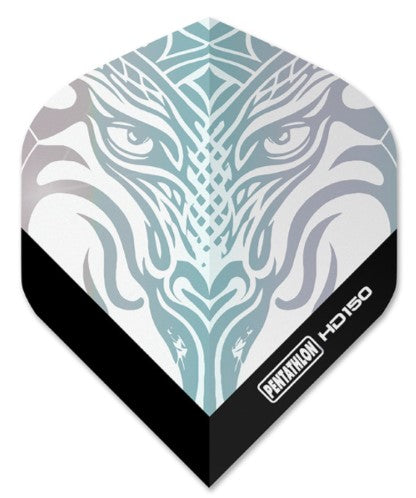 Pentathlon - Dart Flights - HD150 - Metallic - Silver