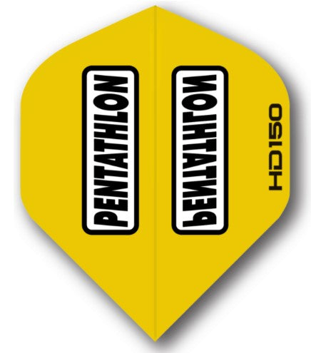 Pentathlon - Dart Flights - Standard - HD150 - Yellow