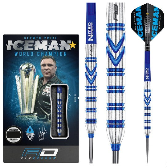 Red Dragon - Gerwyn Price - Original - Steel Tip Darts - 90% Tungsten (STOCK ITEM)