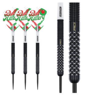 Red Dragon - Bullhitters V1 - Steel Tip Darts - 90% Tungsten (STOCK ITEM)