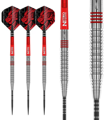 Red Dragon - Jonny Clayton Original 2.0 - Steel Tip Darts - 90% Tungsten (STOCK ITEM)
