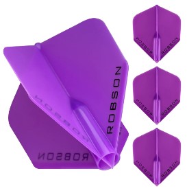 Robson Plus Dart Flights - Standard Shape No.2