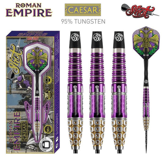 Shot - Roman Empire Cesar - 95% Tungsten - Steel Tip Dart