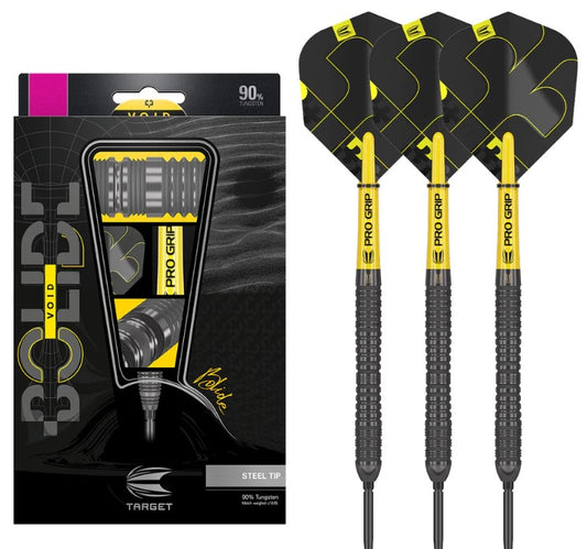 Target - Bolide Void 04 - Swiss Point - Steel Tip Darts - 90% Tungsten