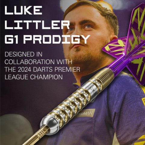 Target - Luke 'The Nuke' Littler - Gen 1 Prodigy - Steel Point Darts - Swiss Point
