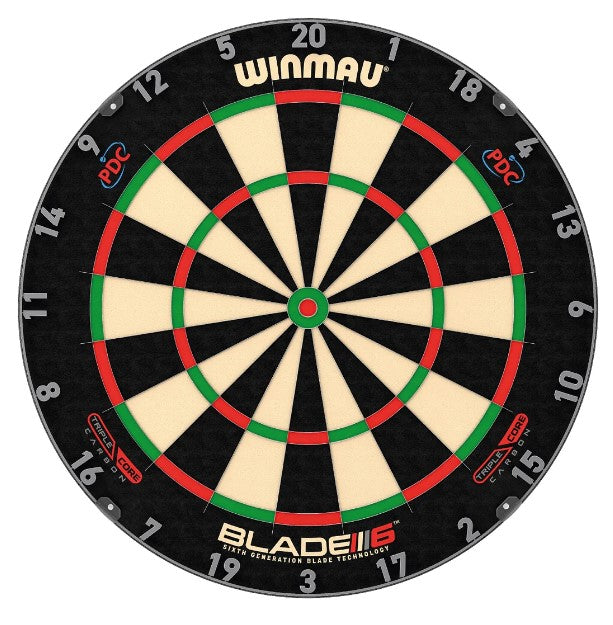 Winmau - Blade 6 - Triple Core - Dart Board - PDC