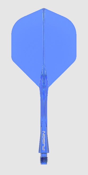Winmau Fusion Intergrated Flight & Shaft - Blue
