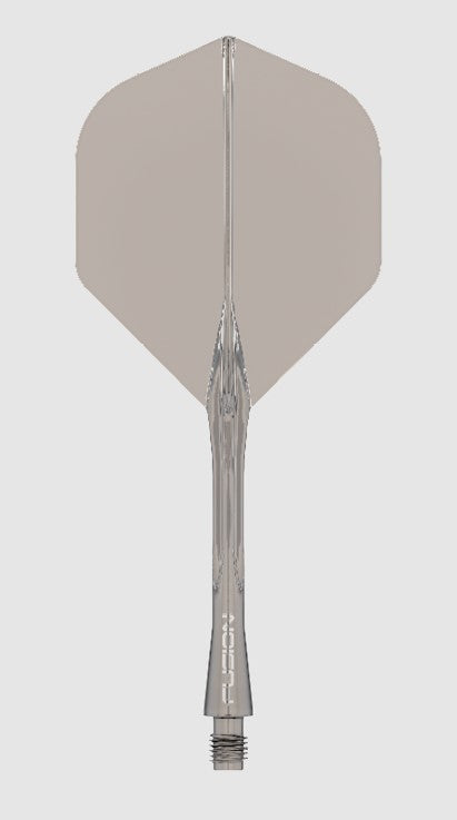 Winmau Fusion Intergrated Flight & Shaft - Grey