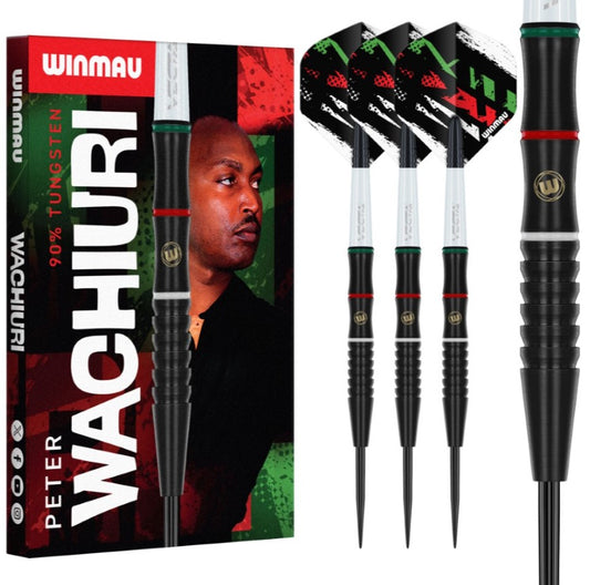 Winmau - Peter Wachiuri - Steel Tip Dart - 90% Tungsten (STOCK ITEM)