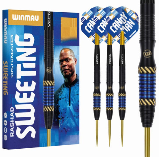 Winmau - Rashad Sweeting - Steel Tip Dart - 90% Tungsten (STOCK ITEM)