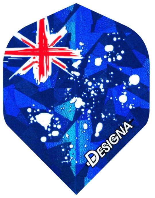 Designa - Dart Flights - Standard - Hologram - Nations