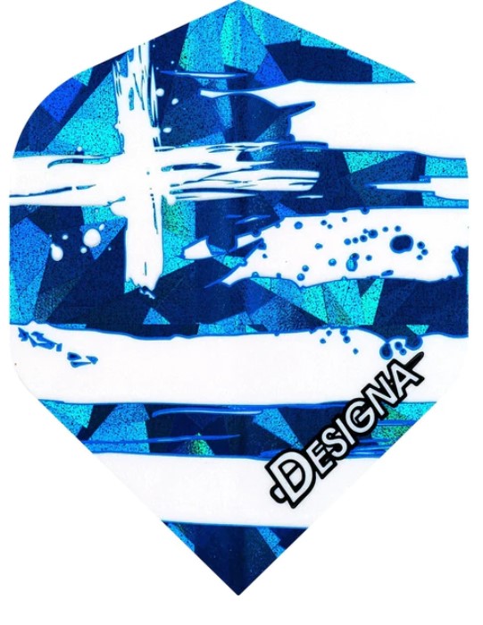 Designa - Dart Flights - Standard - Hologram - Nations