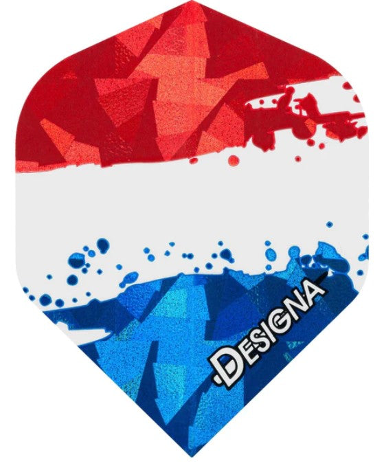 Designa - Dart Flights - Standard - Hologram - Nations