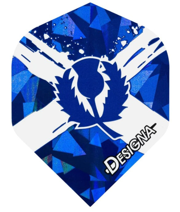 Designa - Dart Flights - Standard - Hologram - Nations