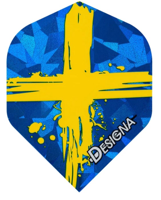 Designa - Dart Flights - Standard - Hologram - Nations