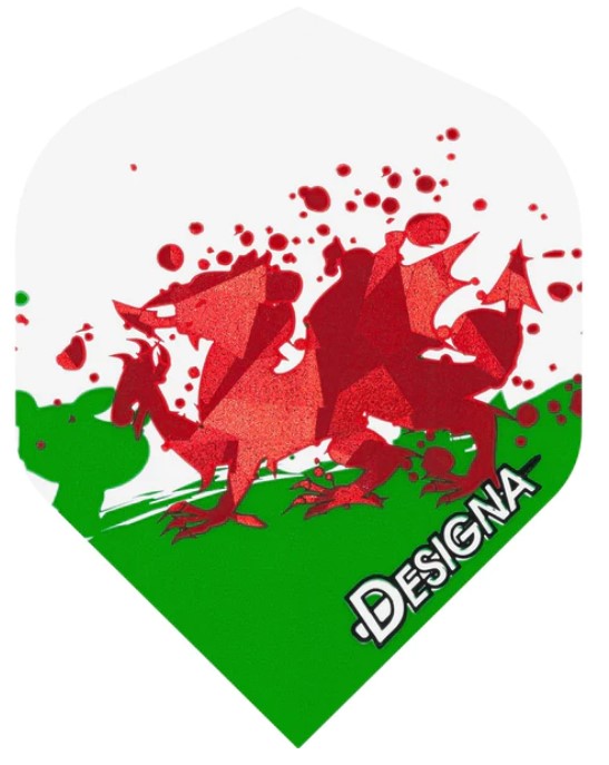 Designa - Dart Flights - Standard - Hologram - Nations