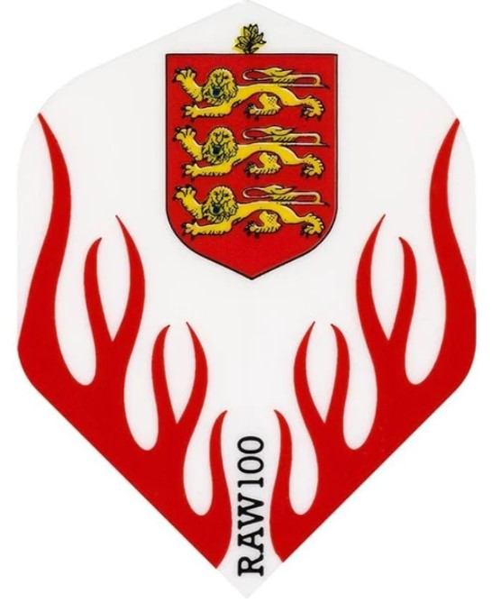 Designa - Dart Flights - Raw 100 - Standard - Home Nations