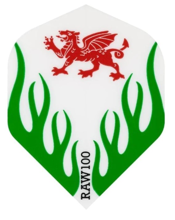 Designa - Dart Flights - Raw 100 - Standard - Home Nations