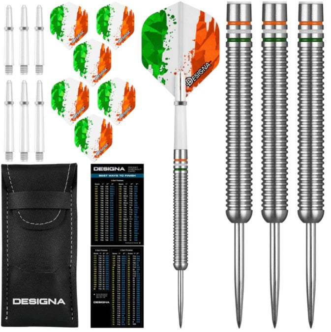 Designa Patriot - Steel Tip Darts - Nations