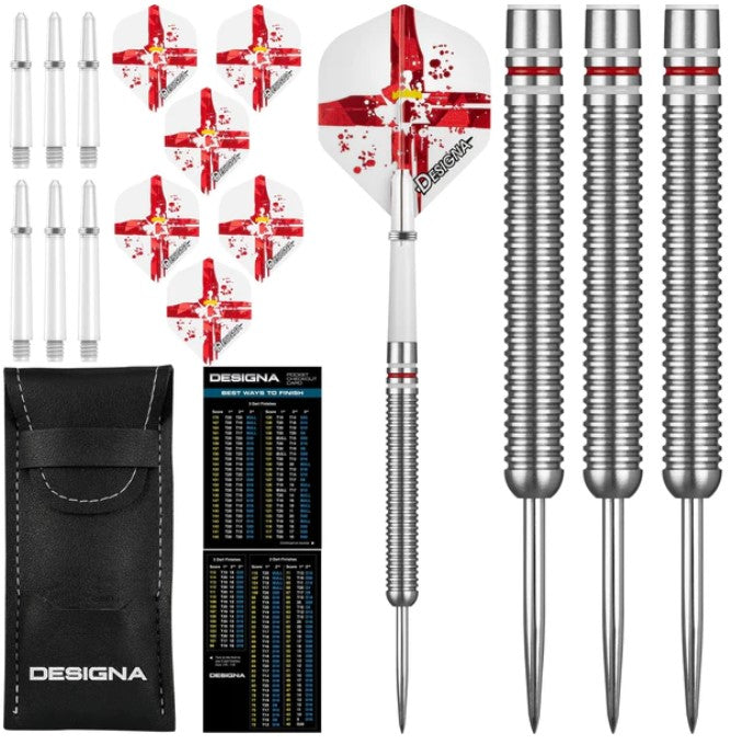 Designa Patriot - Steel Tip Darts - Nations