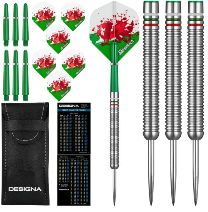 Designa Patriot - Steel Tip Darts - Nations