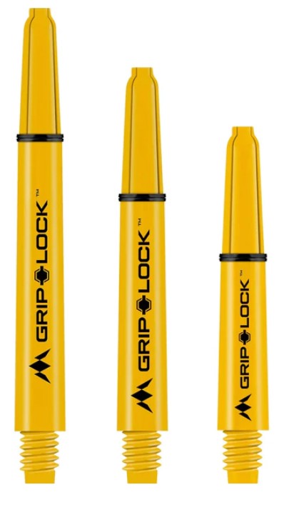 Mission GripLock Stems - Dart Shafts - Yellow