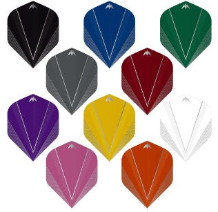 Mission Dart Flights - 100 Micron - Standard No.6 Shape - Shades