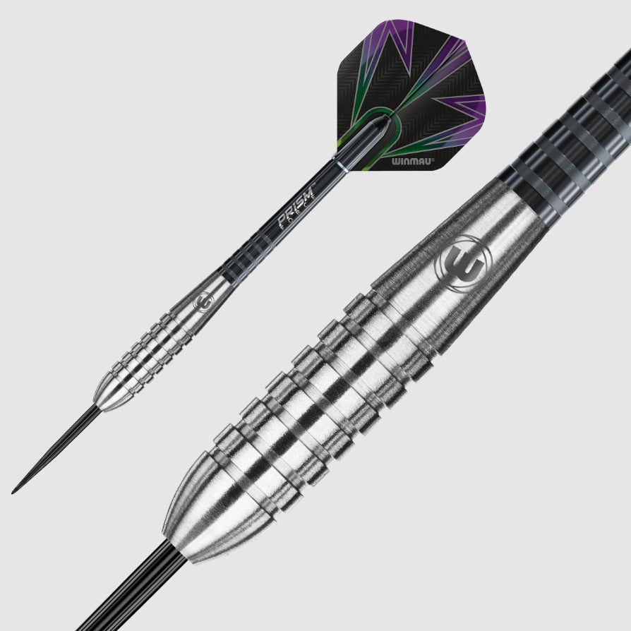 Winmau - Foxfire - Bomb Shape - Steel Tip Darts - 80% Tungsten Alloy