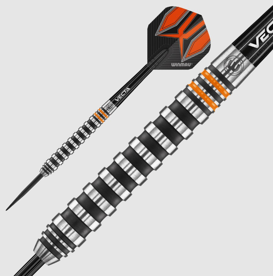Winmau Fury - Steel Tip Darts - 90% Tungsten Alloy