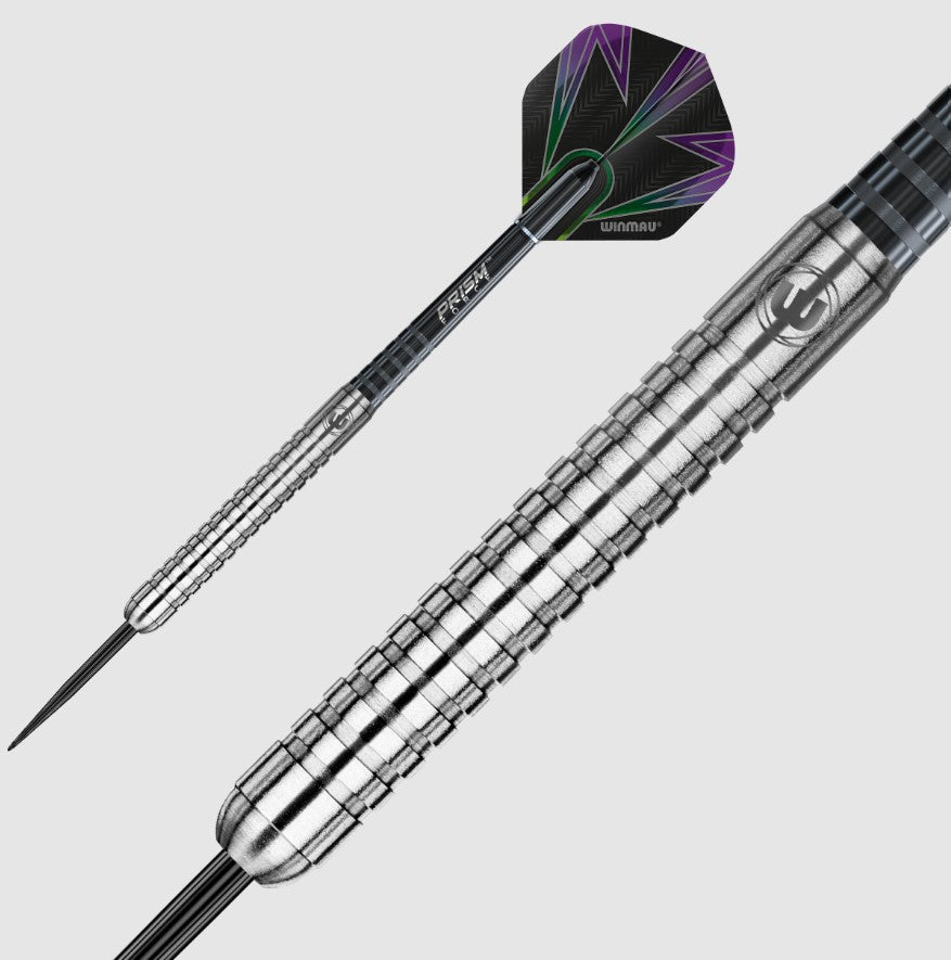 Winmau Foxfire - Straight Barrel - Steel Tip Darts - 80% Tungsten Alloy