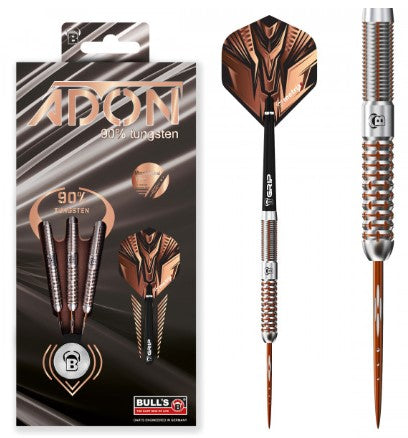 BULL'S DE - Adon - Steel Tip Darts - 90% Tungsten - Bronze