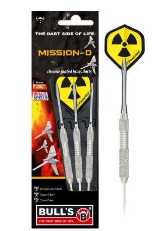 BULL'S DE - Mission-D - Steel Tip Darts - Brass