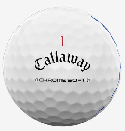 Callaway - Chrome Soft Golf Balls - White - Triple Track