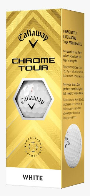 Callaway - Chrome Tour Golf Balls - White