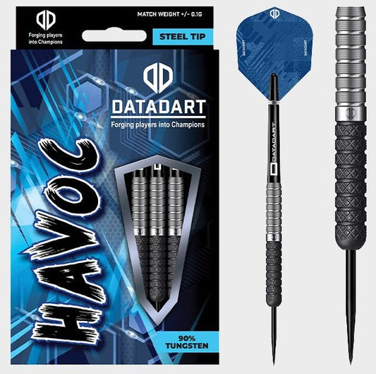 Datadart - Havoc - Steel Tip Darts - 90% Tungsten