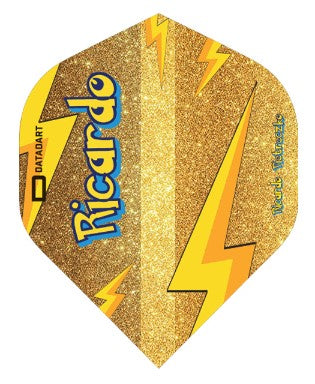 Datadart - Ricardo Pietreczko - Dart Flights - Standard No.2 - 100 Micron - Gold