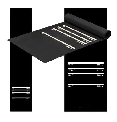 Designa - Darts Mat - Heavy Duty Rubber Dart Mat