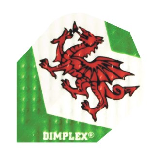 Harrows - Dart Flights - Dimplex - Standard No.6 - Wales