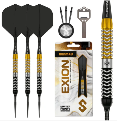 Winmau - Exion - Switch Points- Steel Tip Dart - 90% Tungsten (STOCK ITEM)