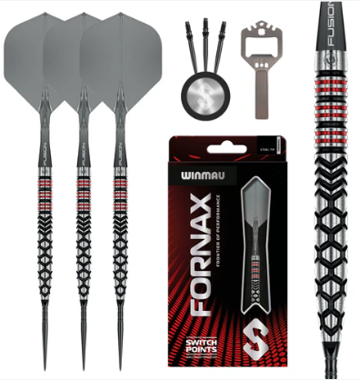 Winmau - Fornax- Tapered - Switch Points- Steel Tip Dart - 90% Tungsten (STOCK ITEM)
