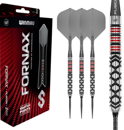 Winmau - Fornax- Parallel-Switch Points- Steel Tip Dart - 90% Tungsten (STOCK ITEM)